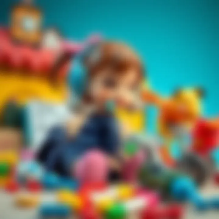 Age-appropriate toys for girls