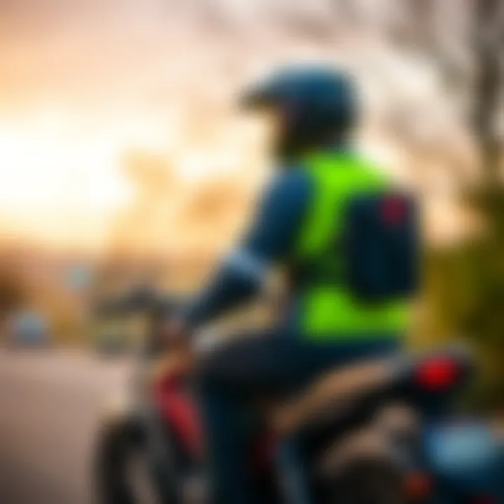 Safety gear for electric bike riders