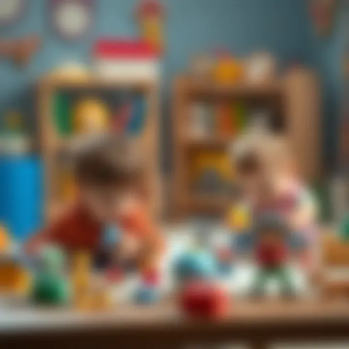 Children engaging in imaginative play