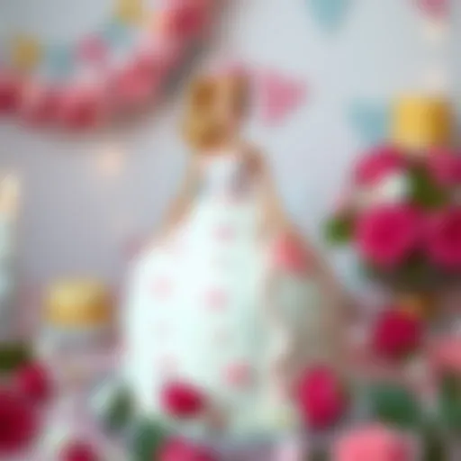 Whimsical Barbie Doll Cake Design Whimsical Barbie doll cake design