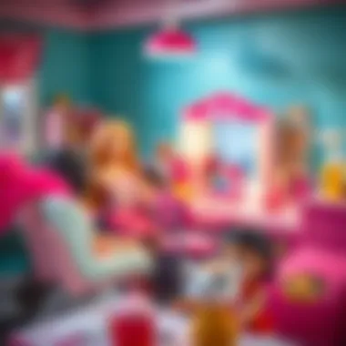 Safety features of the Barbie Hair Salon Set