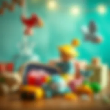 Selection of baby gift items