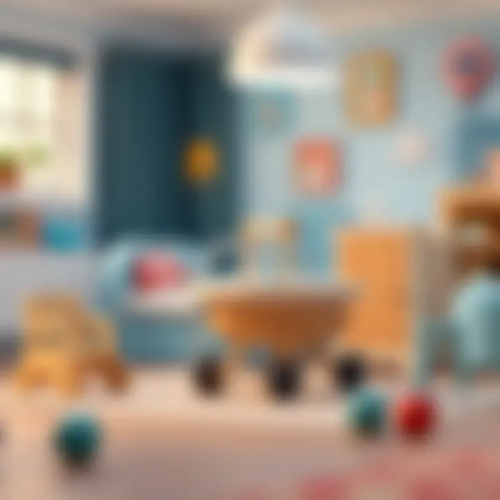 Safety features in baby sets