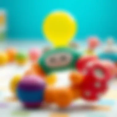 Safety and Benefits of Infant Playthings Safe and vibrant ring toys for infants