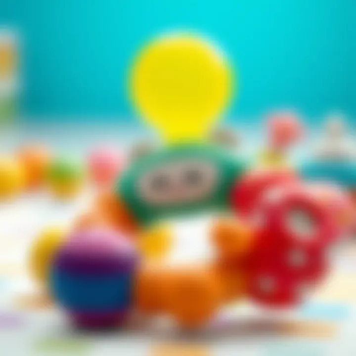 Safety and Benefits of Infant Playthings Safe and vibrant ring toys for infants