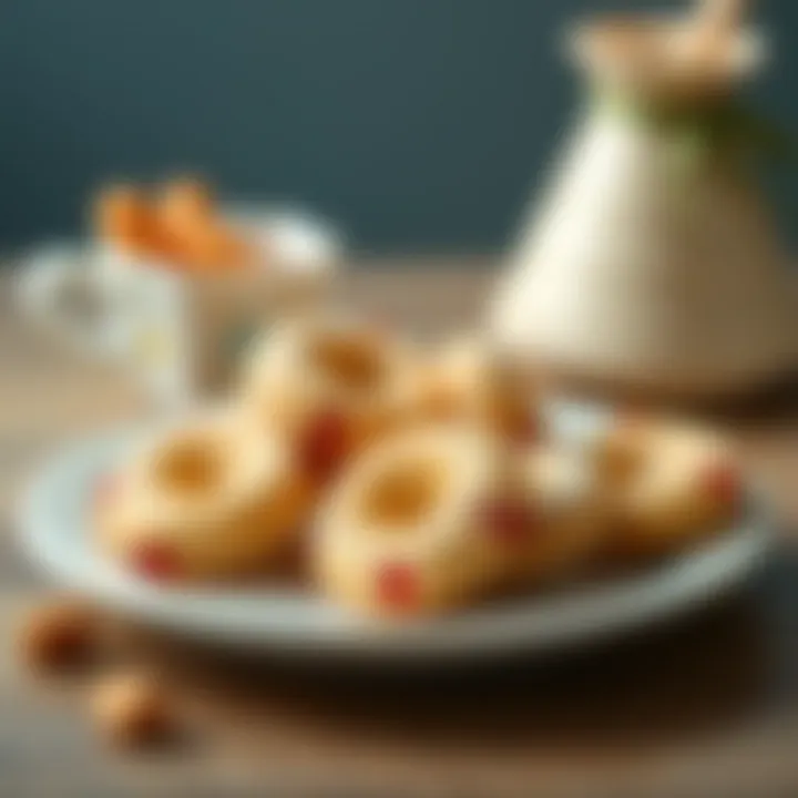 Delicious baby-friendly simit snacks on a plate