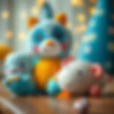 Interactive Plush Toys for Sensory Development Interactive plush toys promoting sensory development