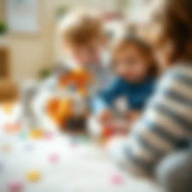 Creative Play with Enchantimals Fox Children engaged in creative play with Enchantimals Fox toys, fostering imagination.