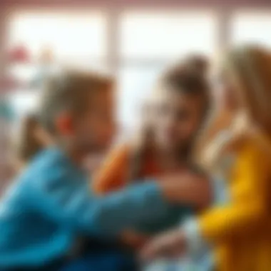 Children playing with Barbie dolls, sparking creativity and imagination