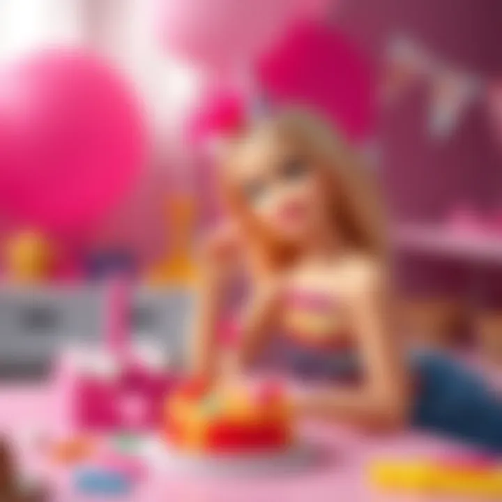 Unleash creativity with Barbie birthday doll playtime. Creative playtime with Barbie birthday doll