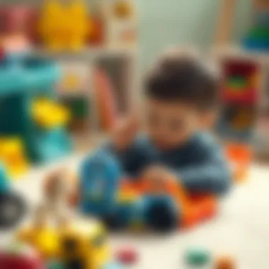 Creative playtime with educational toys