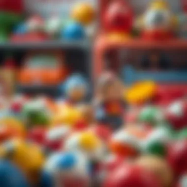 Diverse range of licensed ball toys suitable for various age groups