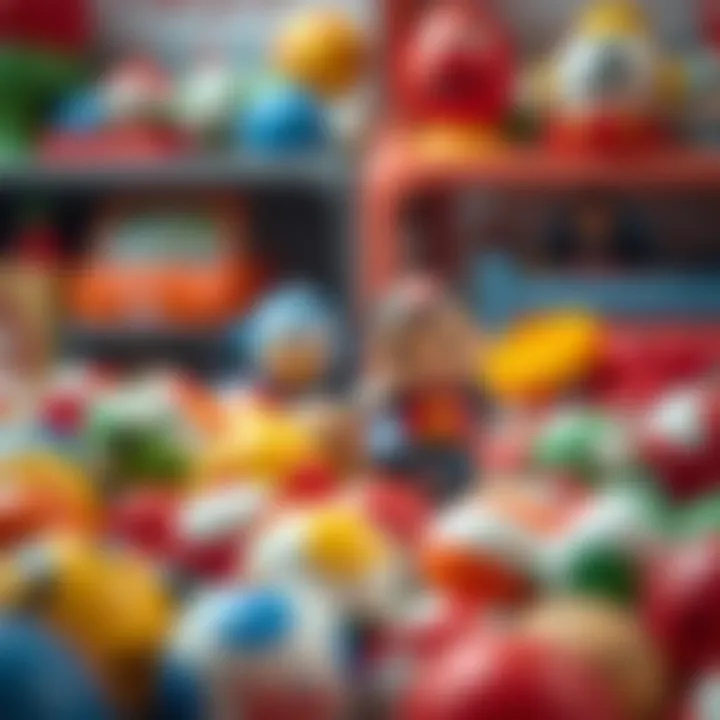 Diverse range of licensed ball toys suitable for various age groups