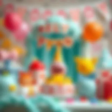 Trendy birthday theme for infants