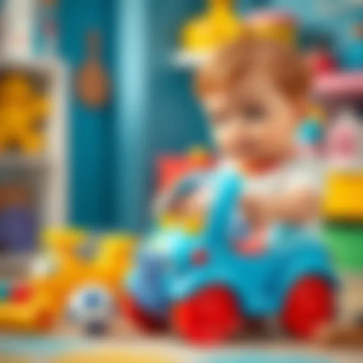 Parents selecting toys with safety standards in mind