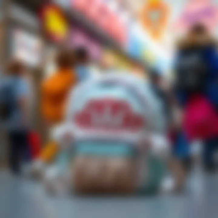 Fashion trends incorporating fluffy backpacks