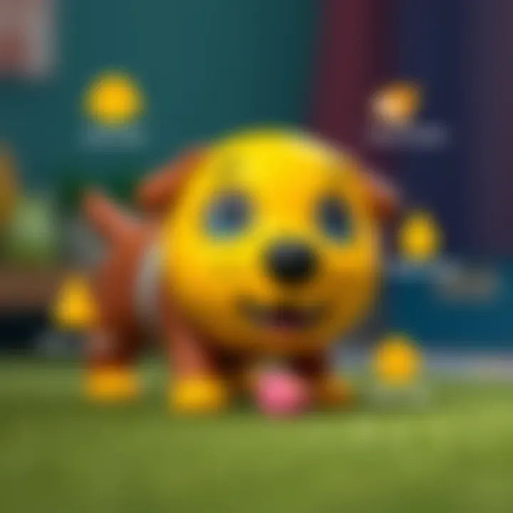 Safety features of Gogo the dog toy