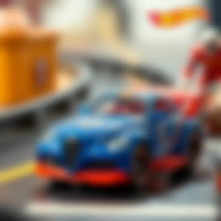 Motor skills development through Hot Wheels activities