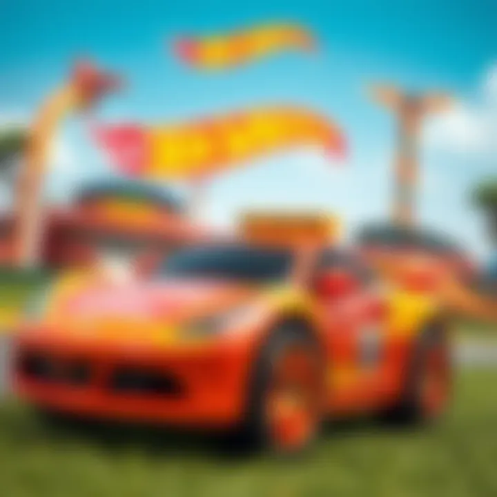 Safety features prominently displayed in Hot Wheels Park