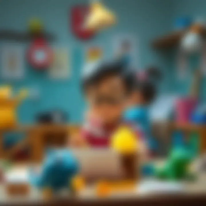 Interactive learning activities for kids