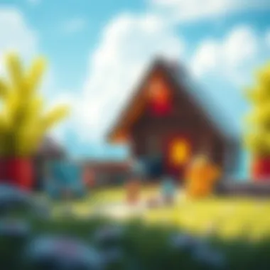 A serene environment highlighting the joy of collecting Pokemon cards.