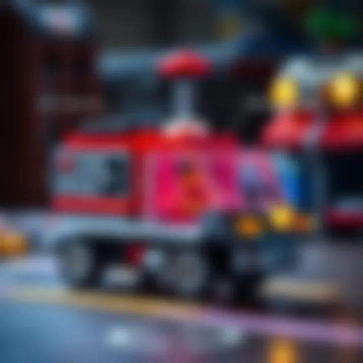 Safety features highlighted in Lego 42132 set