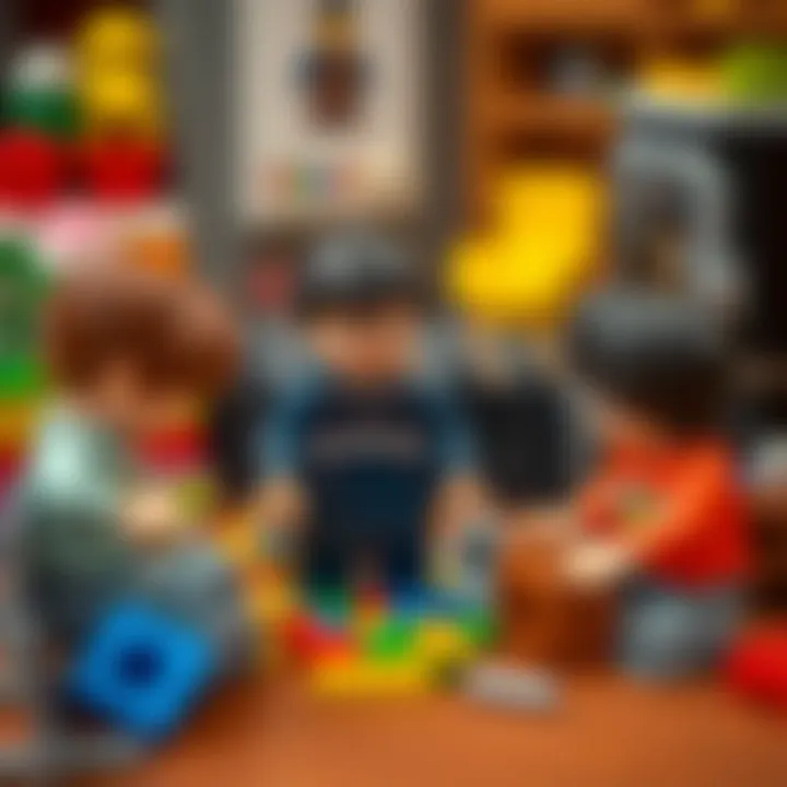 Social interaction among children with Lego Classic
