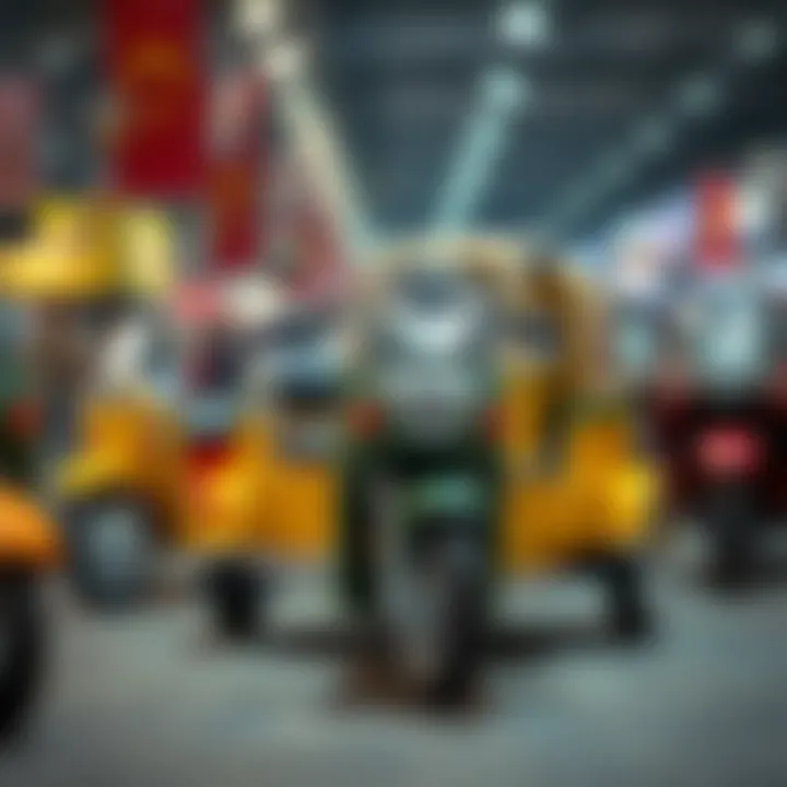 Variety of three-wheeled models available in the market