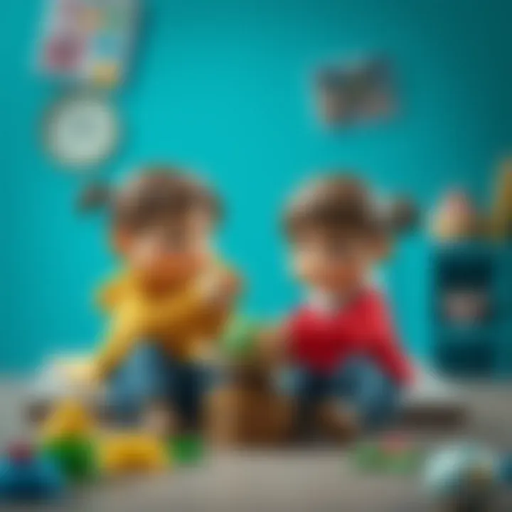 Playful Learning of Social Skills Social skills development depicted in a playful manner