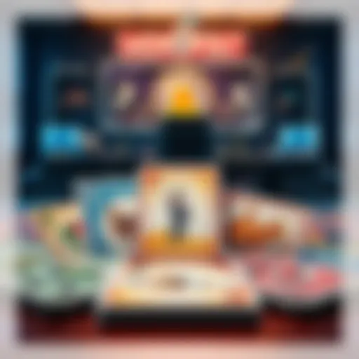 An overview of different Monopoly cards showcasing their diversity and utility in gameplay.