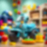 Colorful activity toys for enhancing motor skills in children