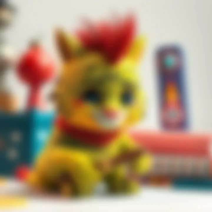 Detailed drawing of Tospik showcasing creativity