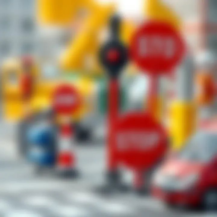 Developing Social Skills with Traffic Sign Play Developing social skills through traffic sign play