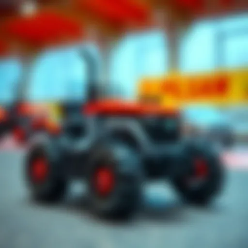 Pilsan electric tractor showcasing design and features