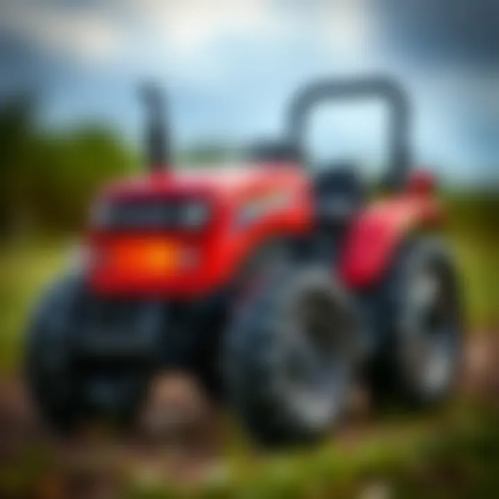 Safety Standards of Pilsan Electric Tractor Pilsan electric tractor highlighting safety standards