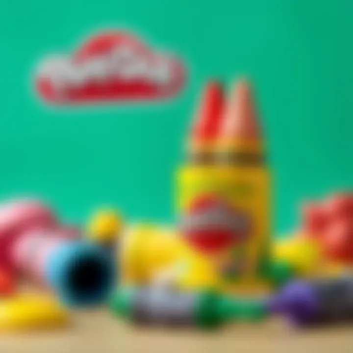 Educational Fun with Play Doh Jumbo Crayons Educational activities using Play Doh Jumbo crayons