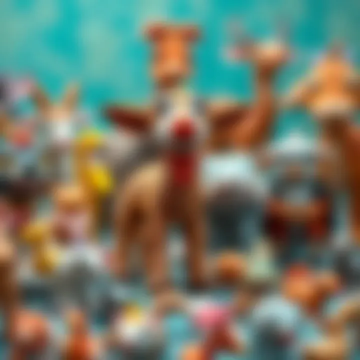 A cultural collage highlighting the significance of Ş animal names.