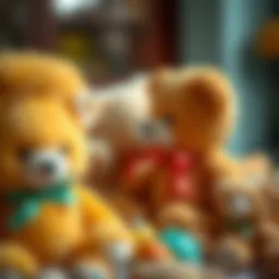 A collection of teddy bears showcasing their diversity and charm