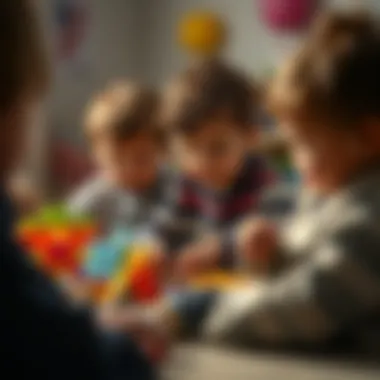 Children engaging with Tofaş toys, enhancing their social skills